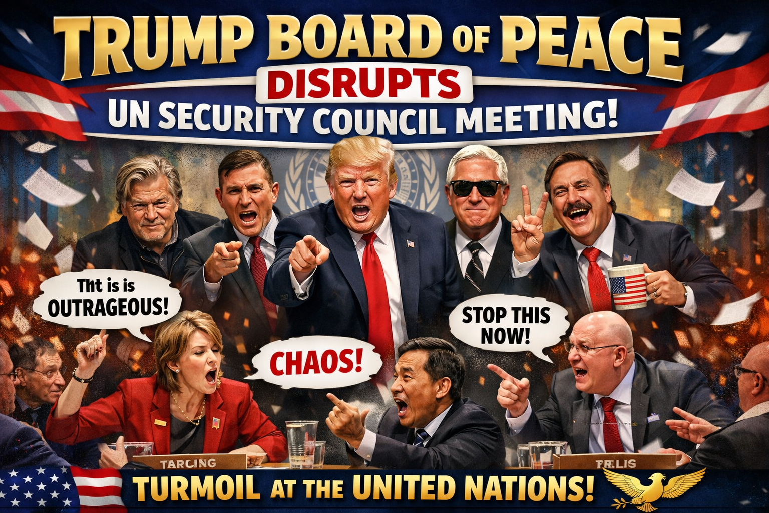 Trump Board of Peace Disrupts UN Security Council Meeting